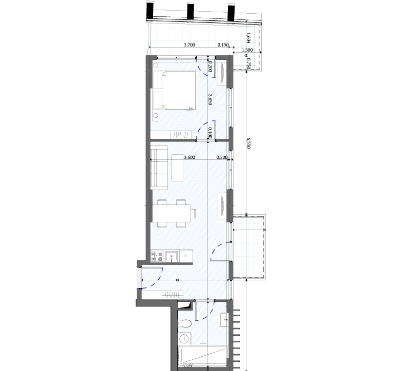 2- Rooms   58,1 – 82,6 m²